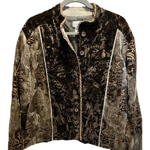 06. WOMENS CHICO’S 3/XL DETAIL JACKET